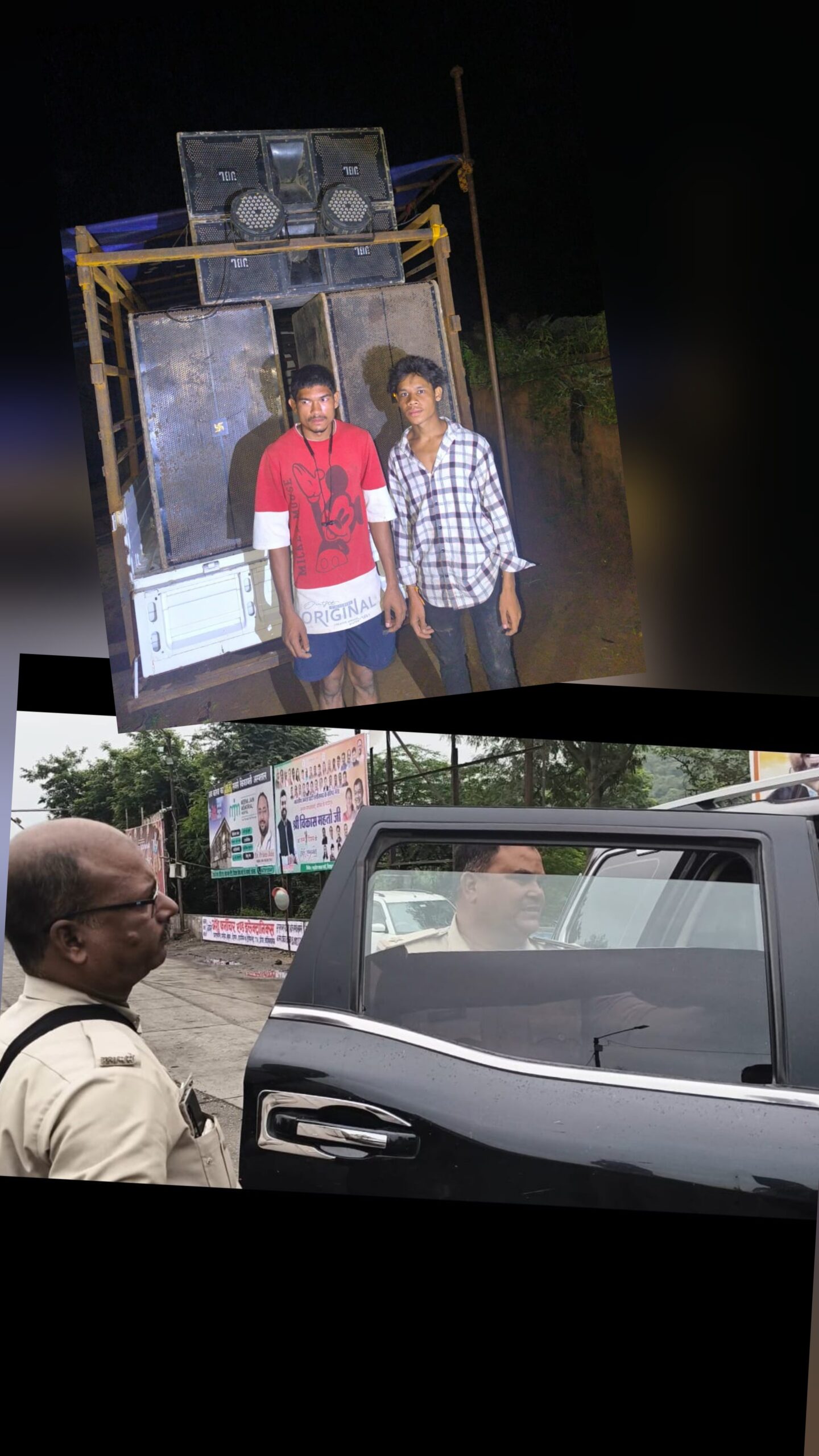 कोरबा पुलिस की सख्त कार्रवाई: ब्लैक फिल्म, मॉडिफाइड साइलेंसर और बिना परमिशन वाली डीजे जप्त