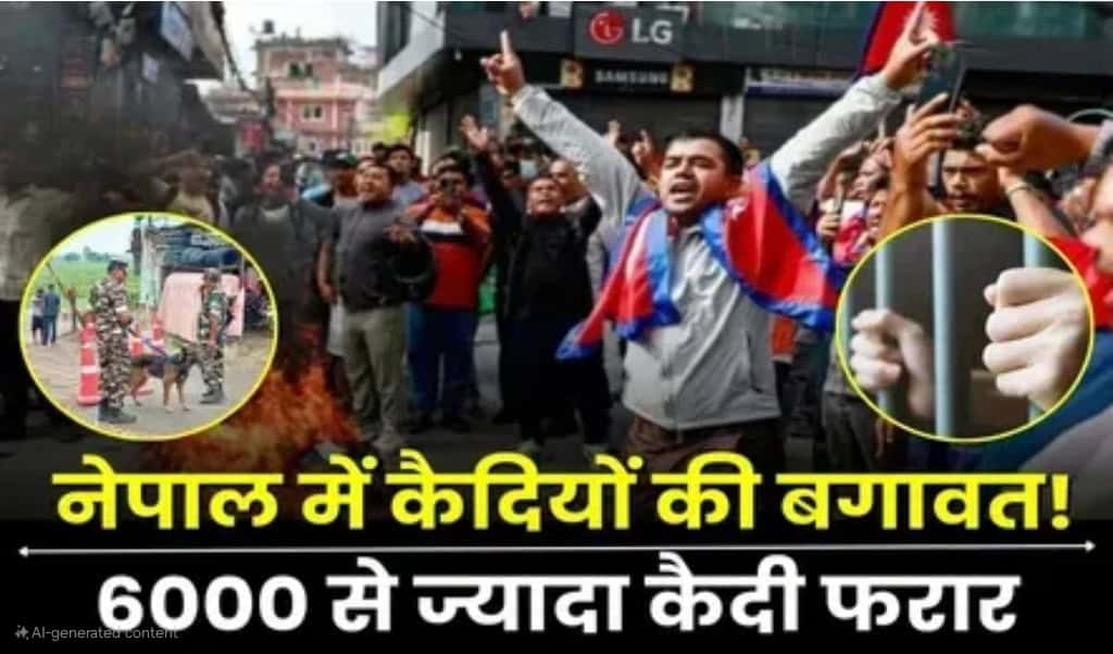 Nepal Jail Break News: हिंसक प्रदर्शनों के बीच 6,000 से अधिक कैदी फरार, भारत-नेपाल सीमा पर अलर्ट
