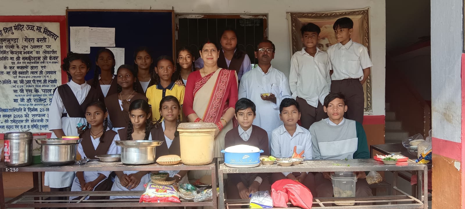 सरस्वती शिशु मंदिर कुसमुंडा गेवरा बस्ती में बाल दिवस पर भव्य आनंद मेला, बच्चों की प्रतिभा ने लूटा सबका दिल