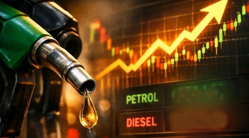 महंगाई का झटका! पेट्रोल-डीजल ₹3 महंगे 2 साल बाद बढ़े ईंधन के दाम, CNG भी हुई महंगी