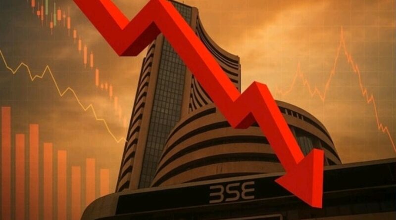 शेयर बाजार में हाहाकार: सेंसेक्स 1100 अंक टूटा, निवेशकों के ₹5.77 लाख करोड़ स्वाहा