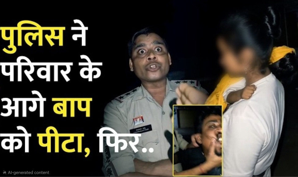 रात 1 बजे पुलिस चेकिंग के दौरान युवक की पिटाई का वीडियो वायरल, जांच के बाद बदला बयान, उठे कई सवाल